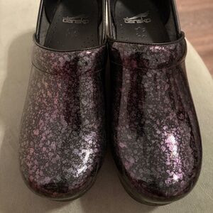 Dansko Vintage Leather Clogs Made in Italy Size 37